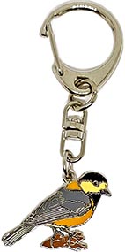 野鳥キーホルダー-ヤマガラ