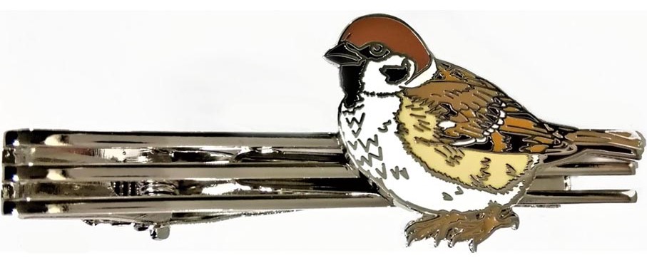 野鳥タイバー-スズメ
